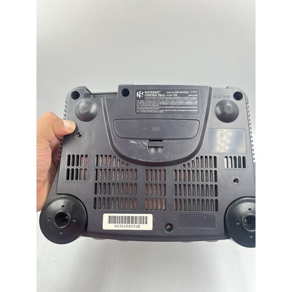 Nintendo 64 N64 Console Bundle w/ OEM Atomic Purple Controller- Tested - Picture 13 of 15